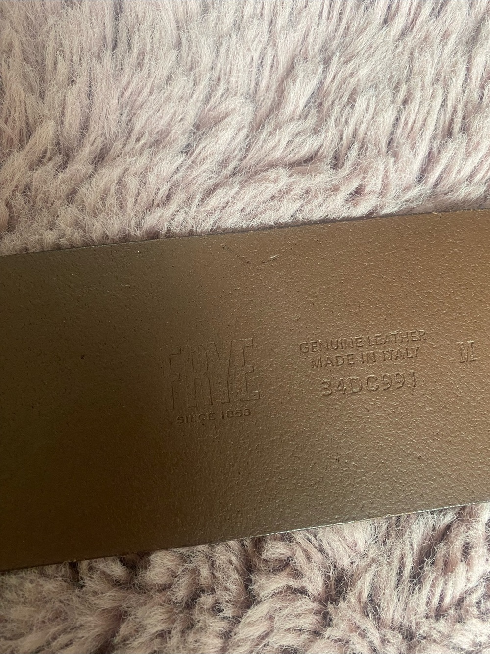 Frye Leather Belt - Picture 3 of 5